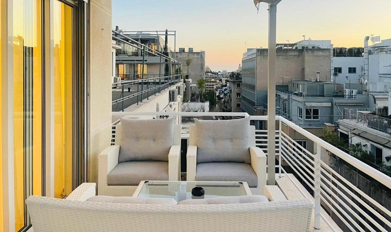 Overview Boutique Apartment เอเธนส์ ภายนอก รูปภาพ